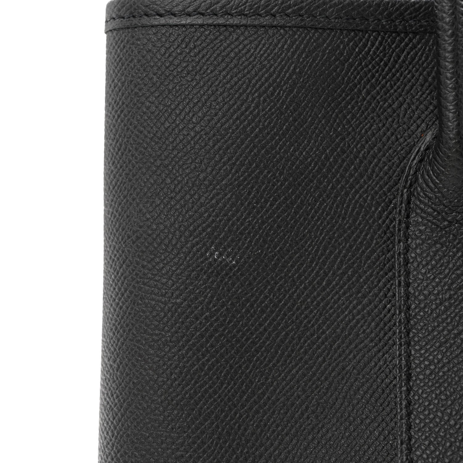 Hermes Epsom Garden Party 30 TPM Black 11 of 12