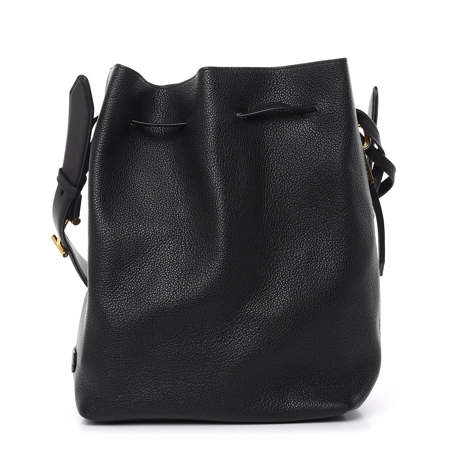 Tom Ford Soft Calfskin Edge Epson Hobo Black 1 of 9