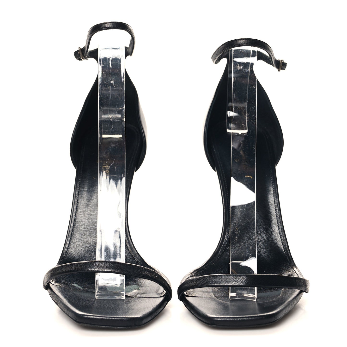 Nappa Vendome Opyum 110 Sandals 39.5 Black Aged Gold