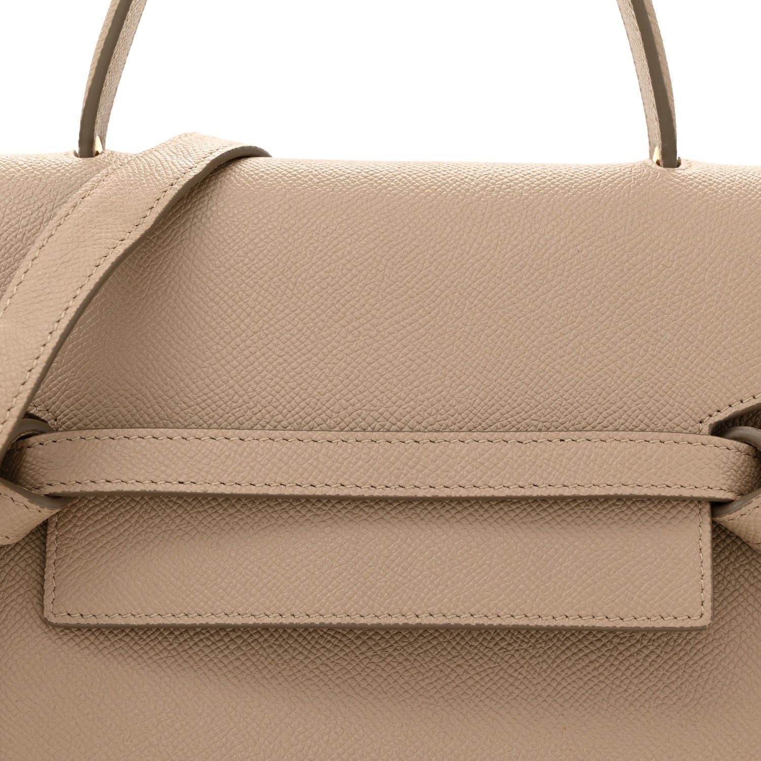 Celine Grained Calfskin Micro Belt Bag Light Taupe 8 of 13