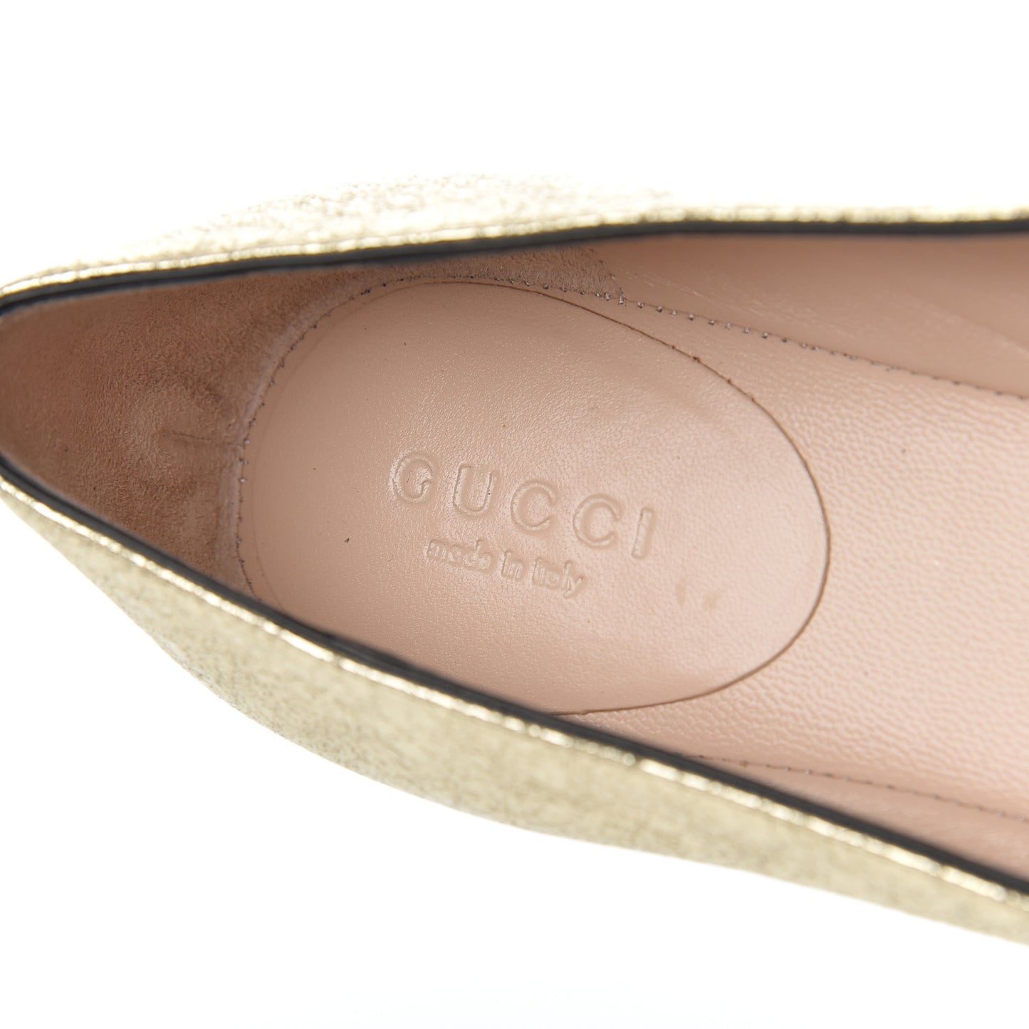 Galassia GG Marmont Fringe Flats 36.5 Platino