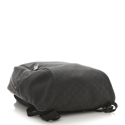 Gucci Nylon Monogram Slim Backpack Black 4 of 8