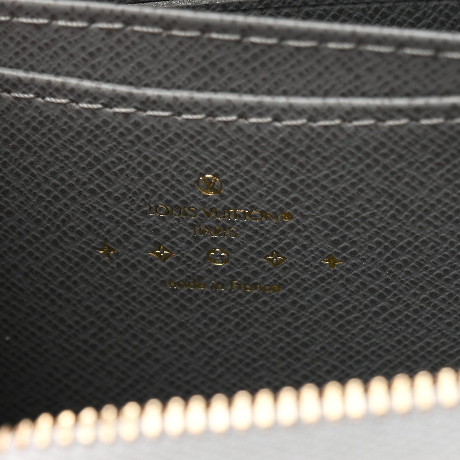 Louis Vuitton Denim Monogram Zippy Coin Purse Washed Gray 6 of 6