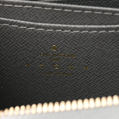 Louis Vuitton Denim Monogram Zippy Coin Purse Washed Gray 6 of 6
