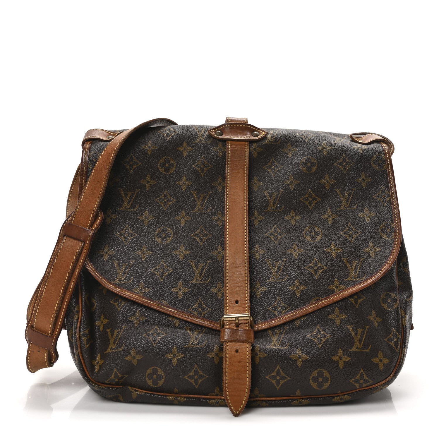 Louis Vuitton Monogram Saumur 35 2 of 17