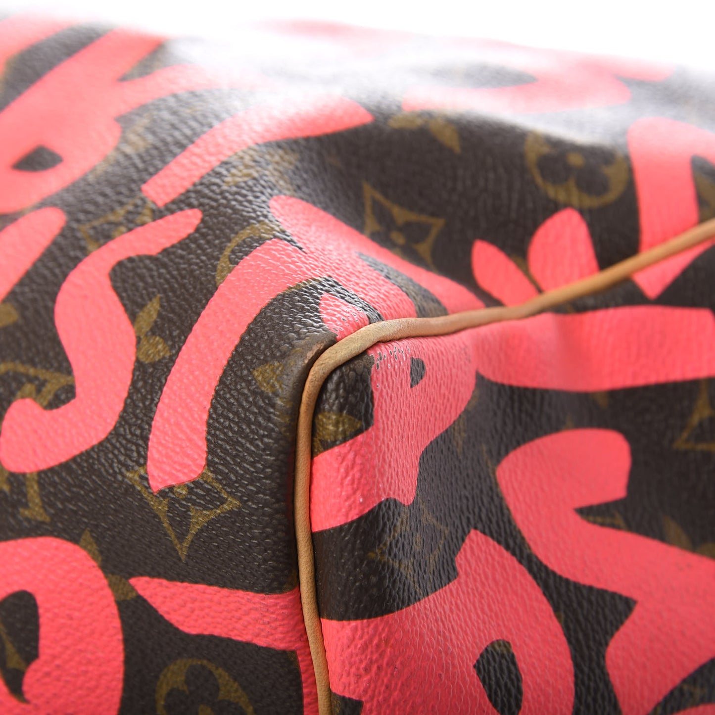 Monogram Graffiti Keepall 50 Fuchsia