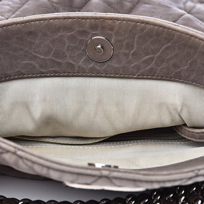 Chanel Washed Lambskin Chain Around Hobo Grey 15 of 16