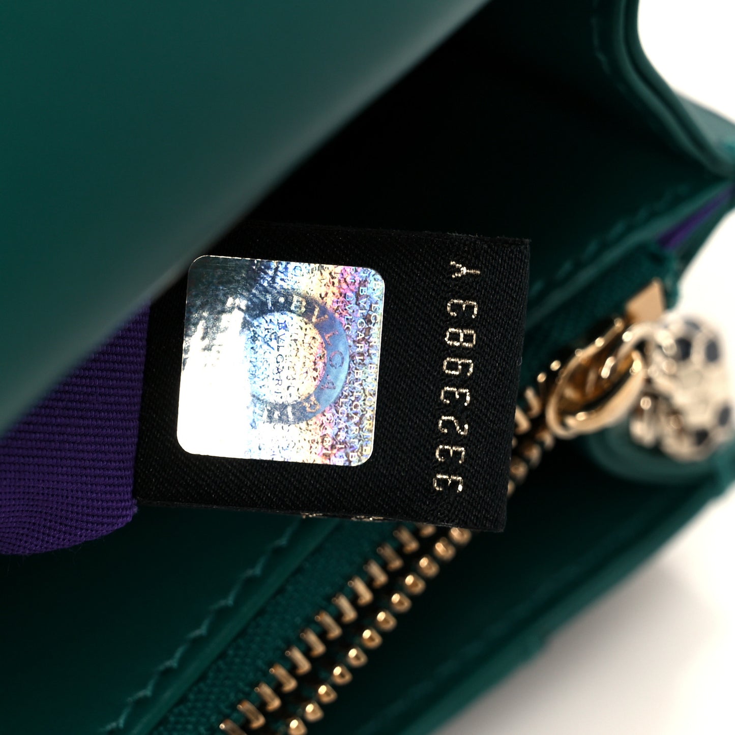 Calfskin Serpenti Forever Shoulder Bag Emerald Green