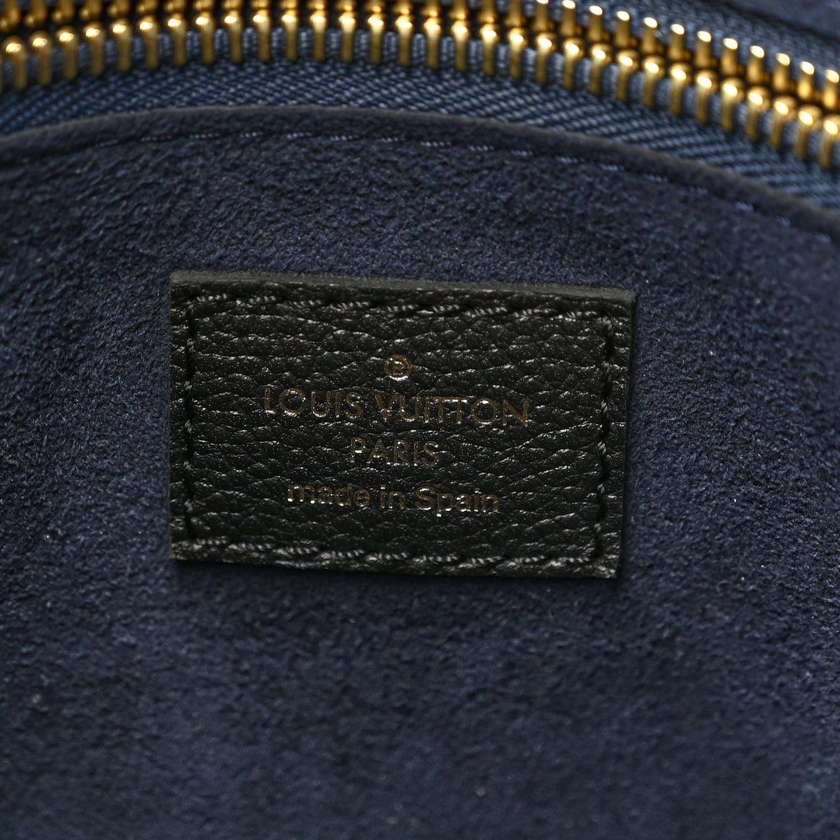 Louis Vuitton Empreinte Monogram Giant Neverfull MM Black 7 of 11