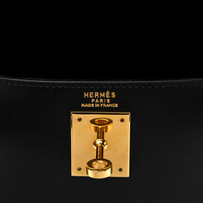Hermes Box Kelly Retourne 32 Black 6 of 11