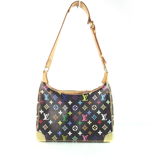 Louis Vuitton Monogram Multicolor Boulogne Black 1 of 9
