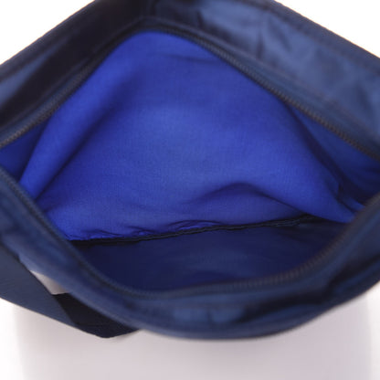 Prada Nylon Vela Saffiano Flat Messenger Bag Royal 5 of 5