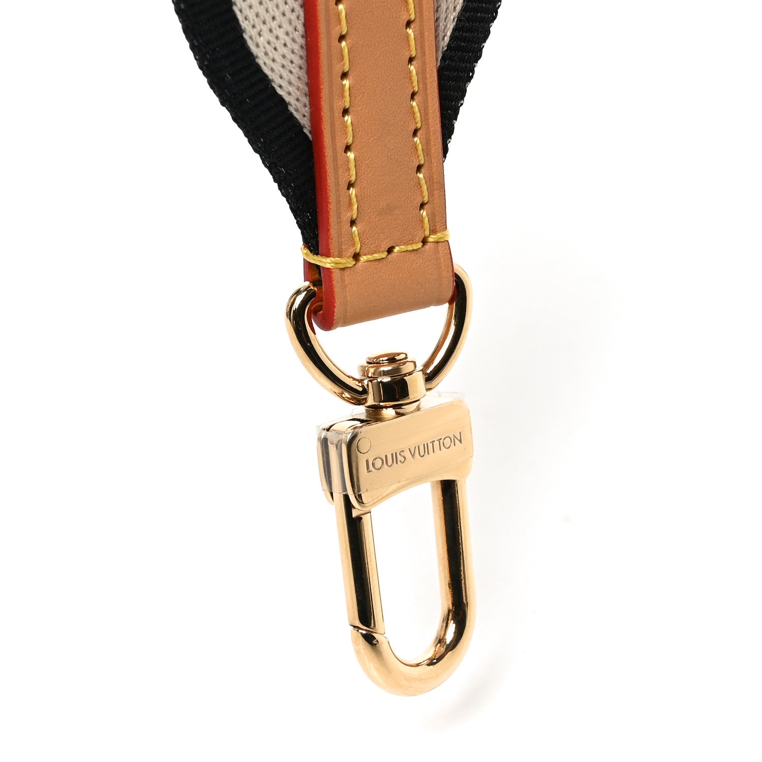 Louis Vuitton Jacquard Diane Shoulder Strap Black 4 of 4