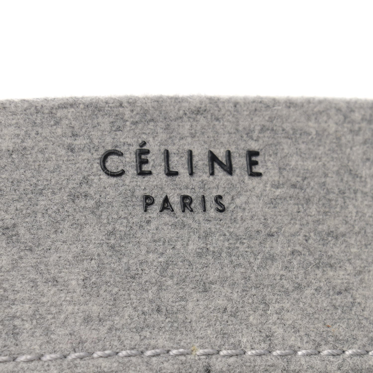 Celine Felt Medium Phantom Luggage Pearl Grey 5 of 11