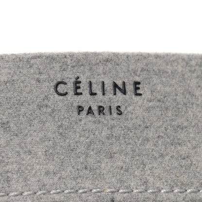 Celine Felt Medium Phantom Luggage Pearl Grey 5 of 11