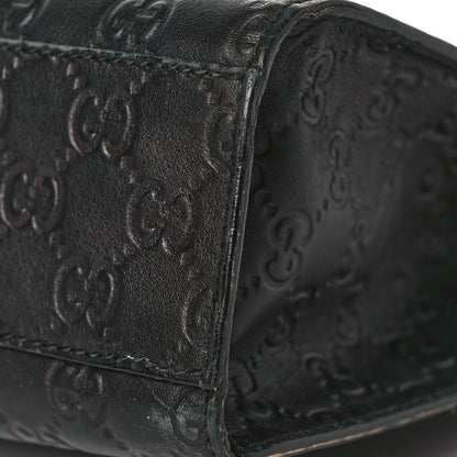Gucci Guccissima Medium Emily Chain Shoulder Bag Black 11 of 20