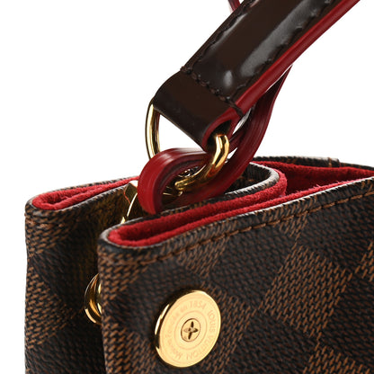 Louis Vuitton Damier Ebene Caissa Hobo Cherry 10 of 10