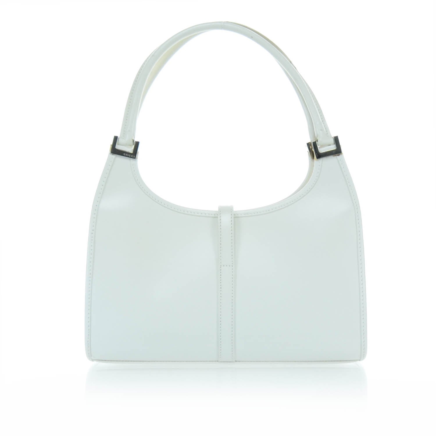 Gucci Leather Small Bardot White 3 of 13