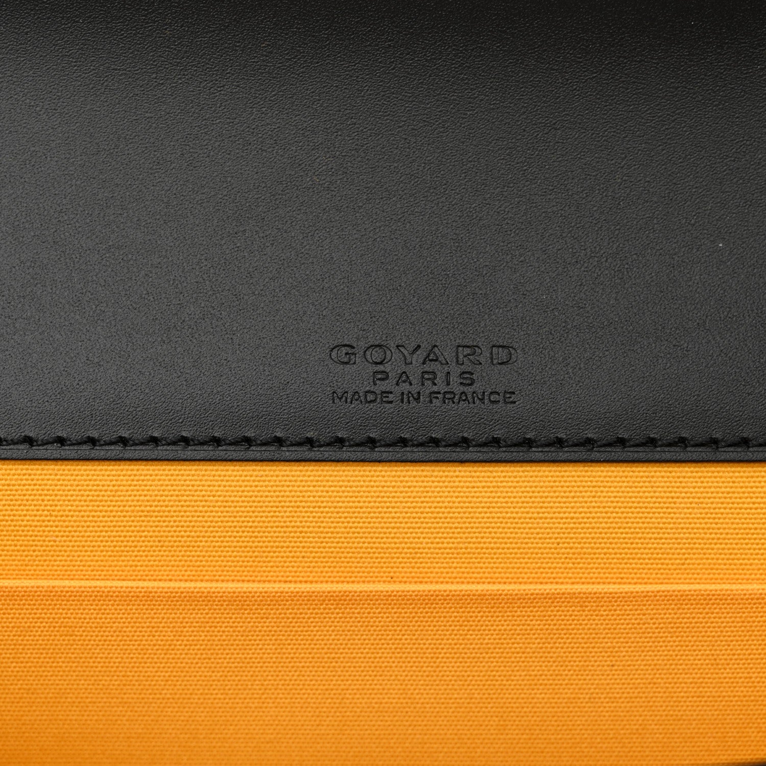Goyard Goyardine Monte Carlo Bois Clutch With Strap Black 6 of 9