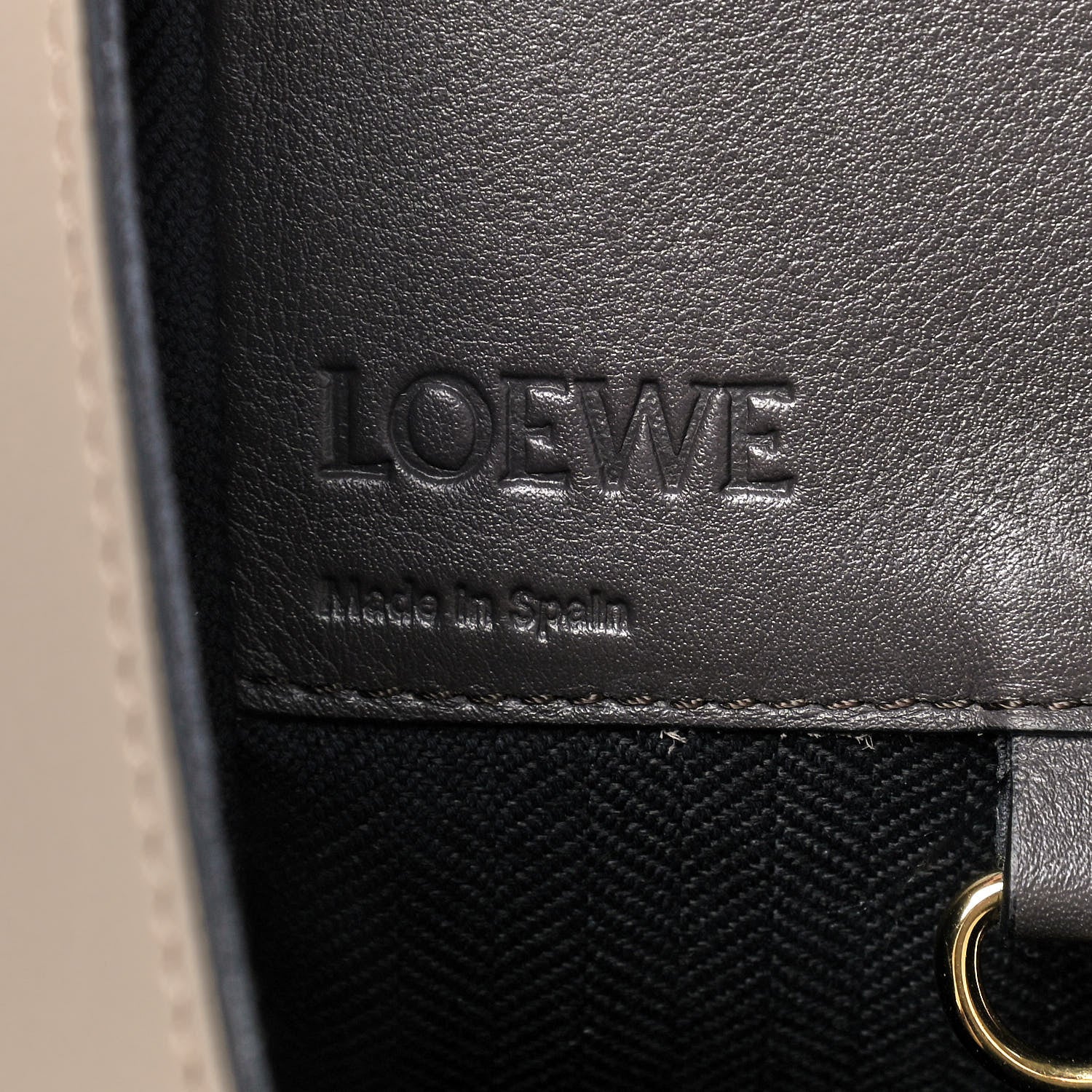 Loewe Calfskin Small Hammock Shoulder Bag Brown 7 of 9