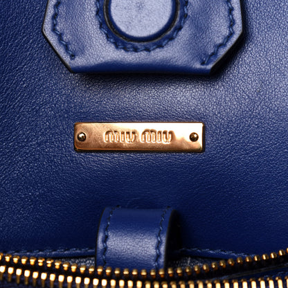 Miu Miu Vitello Soft Tote Inchiostro 13 of 20