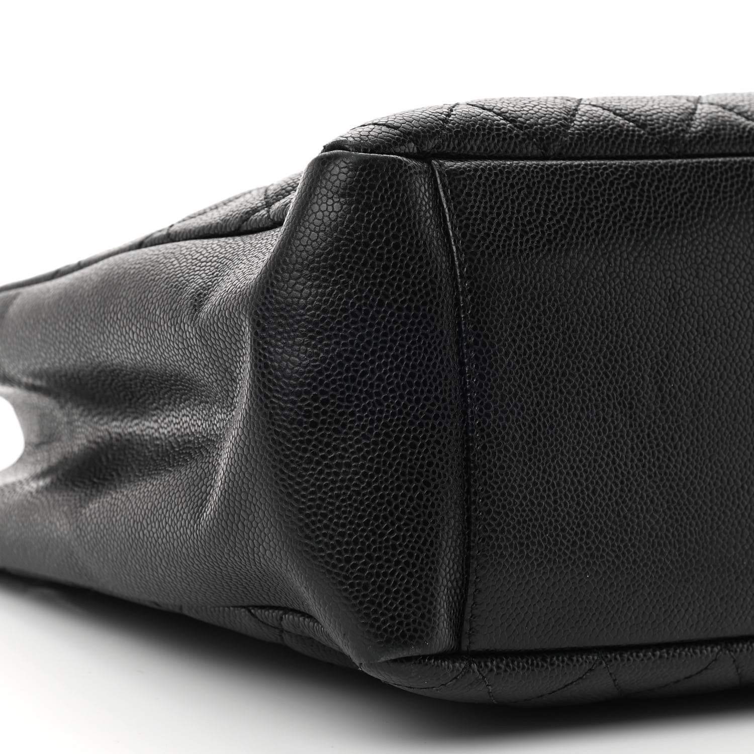 Chanel Caviar Quilted Grand Shopping Tote GST Black 8 of 14
