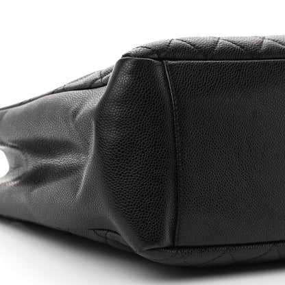 Chanel Caviar Quilted Grand Shopping Tote GST Black 8 of 14