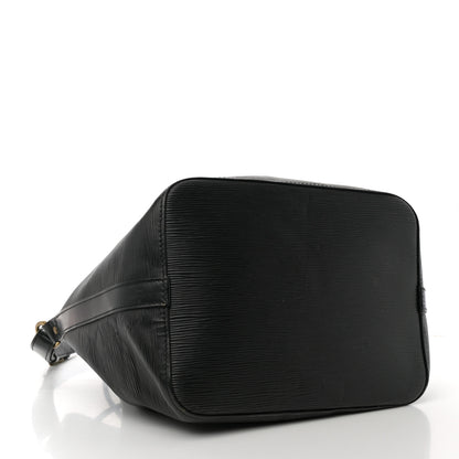 Louis Vuitton Epi Petit Noe Black 4 of 17