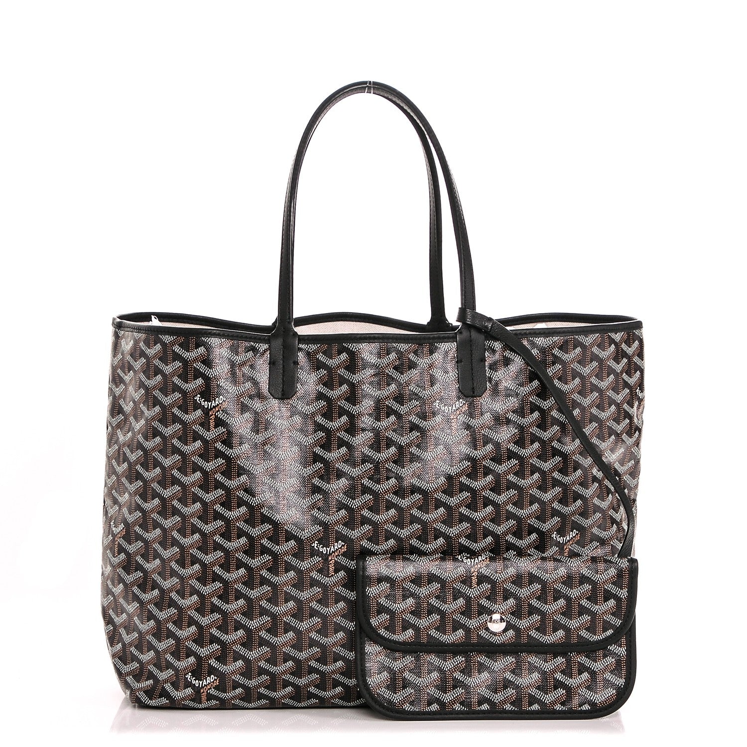 Goyard Goyardine Saint Louis PM Black 1 of 6