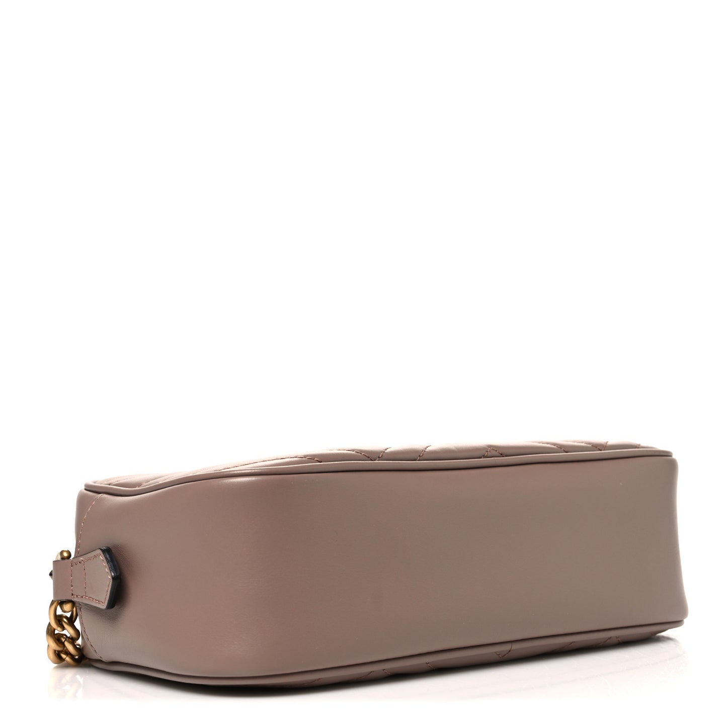 Calfskin Matelasse Small GG Marmont Chain Shoulder Bag Porcelain Rose