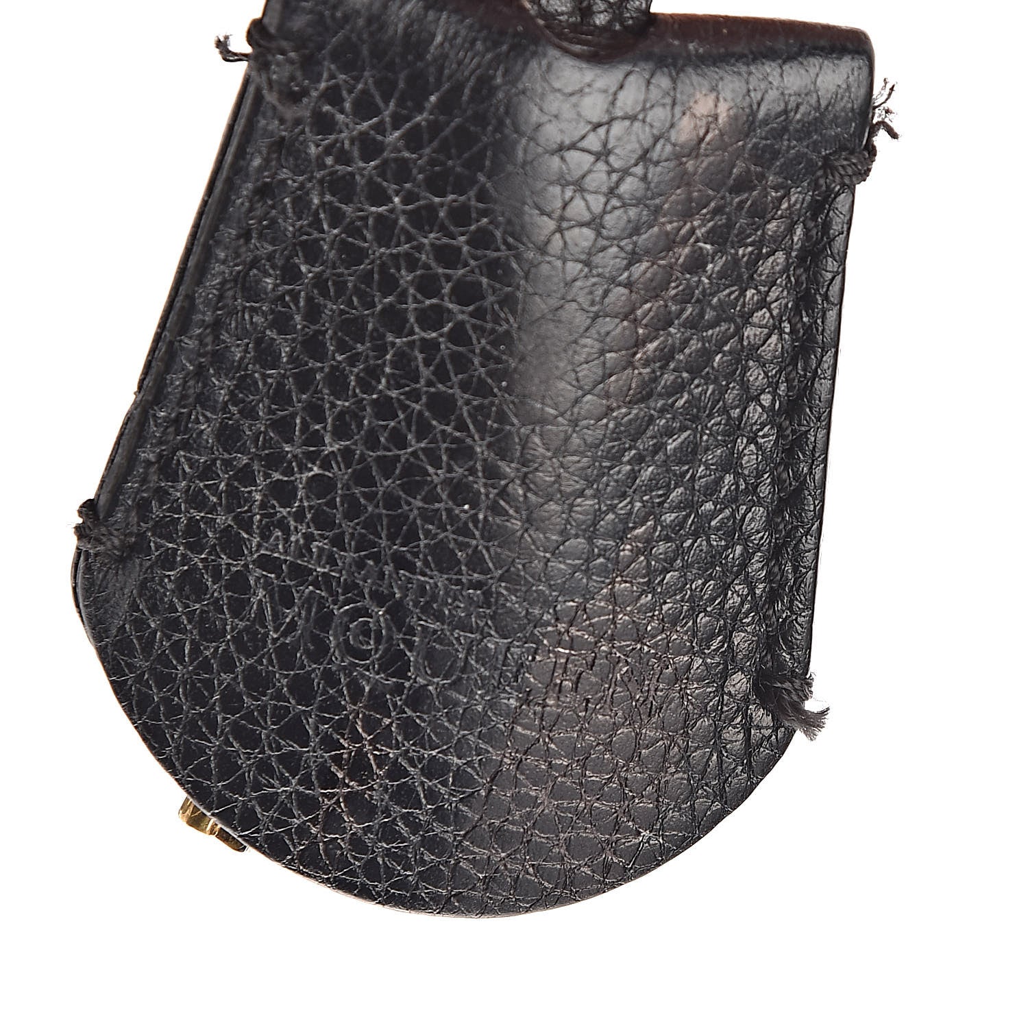 Alexander McQueen Grained Calfskin Padlock Crossbody Bag Black 10 of 13