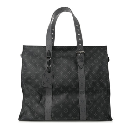Louis Vuitton Monogram Eclipse Cabas Zippe GM Black 1 of 11