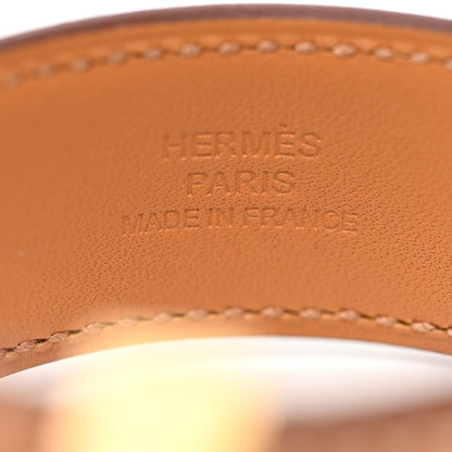 Hermes Madame Calfskin Collier de Chien CDC 24 Bracelet T2 Gold 4 of 8