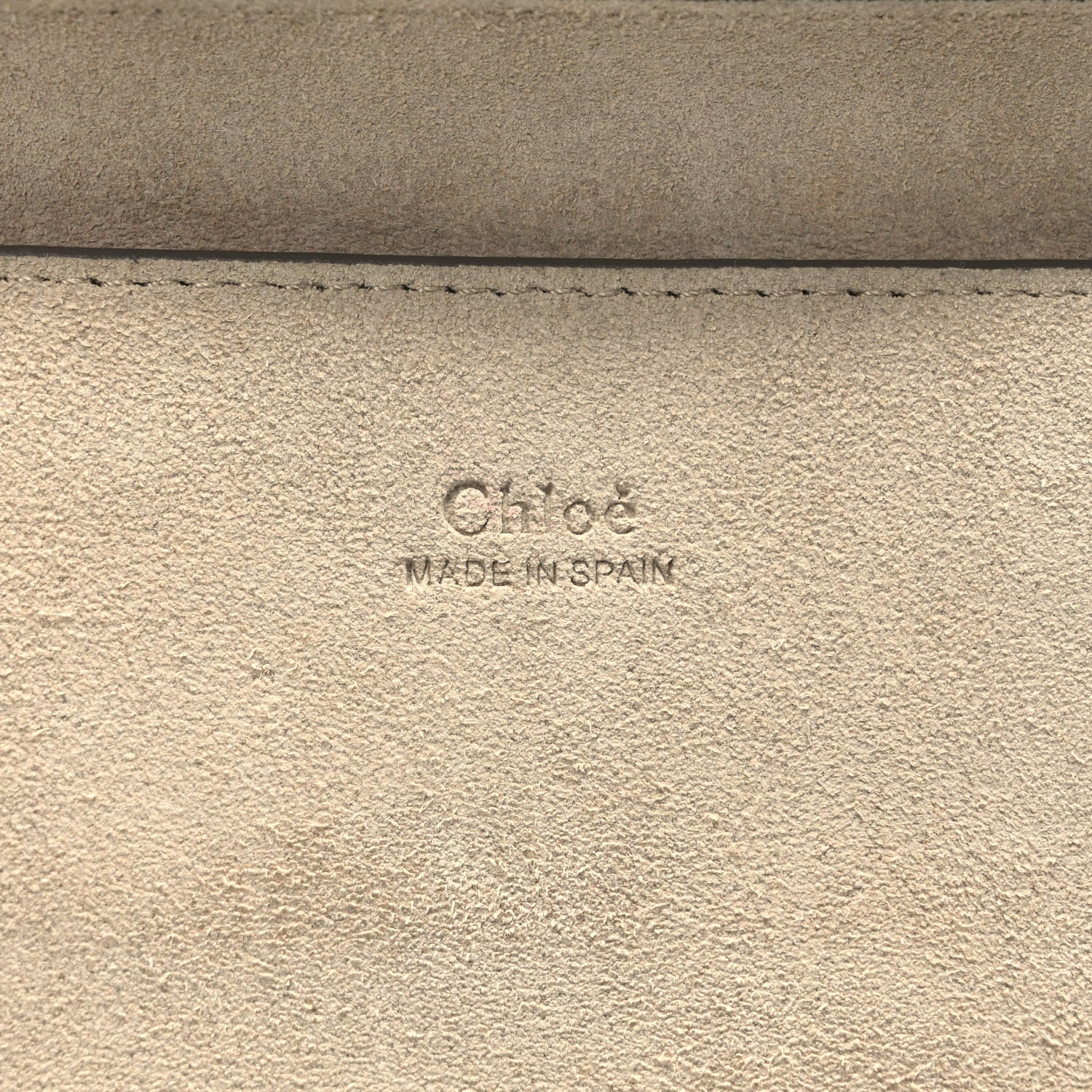Chloe Suede Calfskin Small Faye Shoulder Bag Black 6 of 8