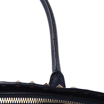 Valentino Garavani Vitello Rockstud Dome Shopper Marine 15 of 19