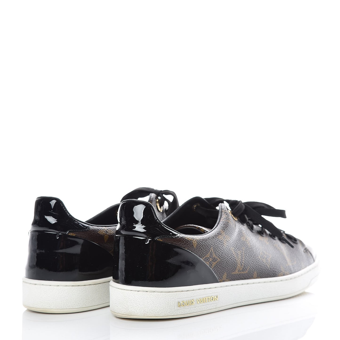 Patent Monogram Frontrow Sneakers 41
