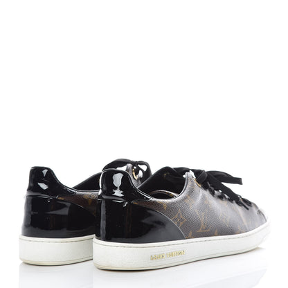 Louis Vuitton Patent Monogram Frontrow Sneakers 41 4 of 11