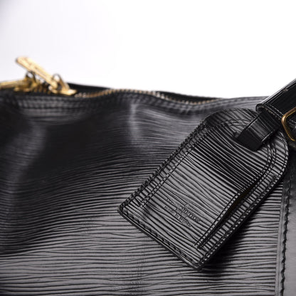 Louis Vuitton Epi Keepall 55 Black 7 of 15