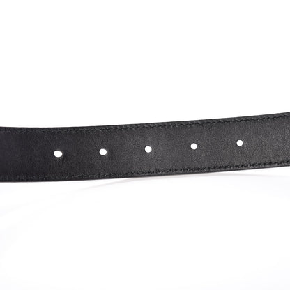 Gucci Calfskin Double G 30mm Belt 75 30 Black 7 of 9