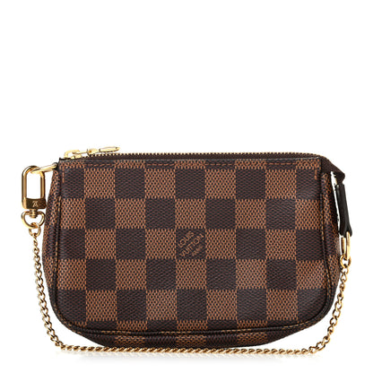 Louis Vuitton Damier Ebene Mini Pochette Accessories 1 of 7