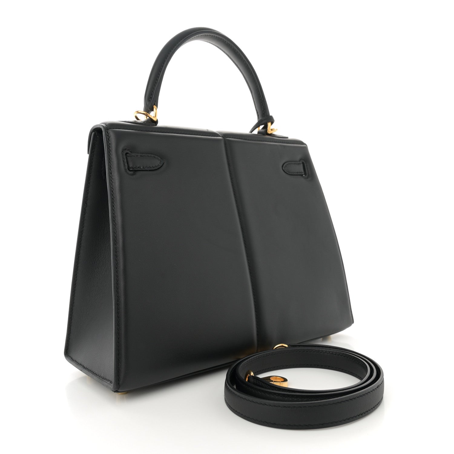 Hermes Swift Kelly Padded Sellier 25 Black 3 of 14