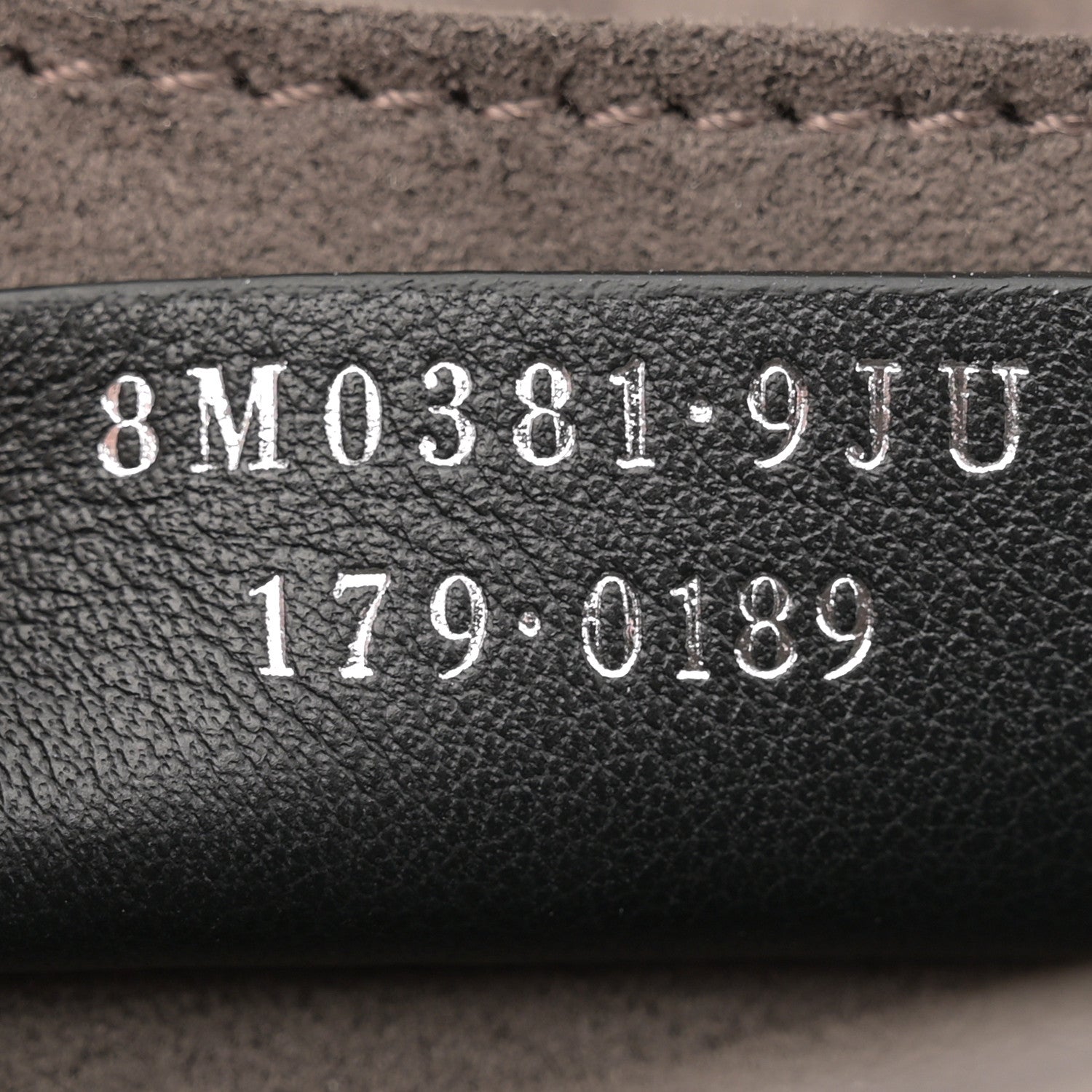 Fendi Vitello Liberty Lucido Catalan Mirror Hypnoteyes Studded Small Kan I Shoulder Bag Grigio Polvere Bordeaux Multicolor 7 of 10