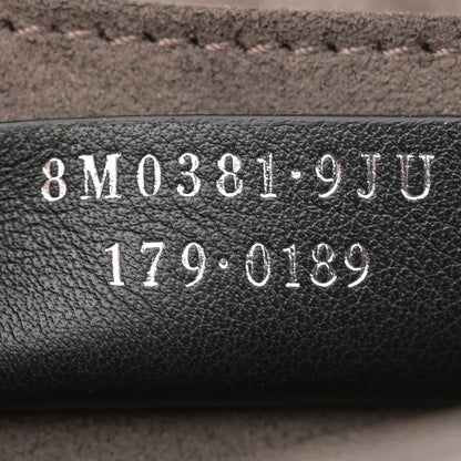 Fendi Vitello Liberty Lucido Catalan Mirror Hypnoteyes Studded Small Kan I Shoulder Bag Grigio Polvere Bordeaux Multicolor 7 of 10