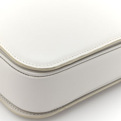 Celine Shiny Calfskin Medium Triomphe White 17 of 18