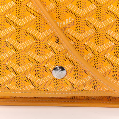 Goyard Goyardine Plumet Wallet Clutch Yellow 9 of 11