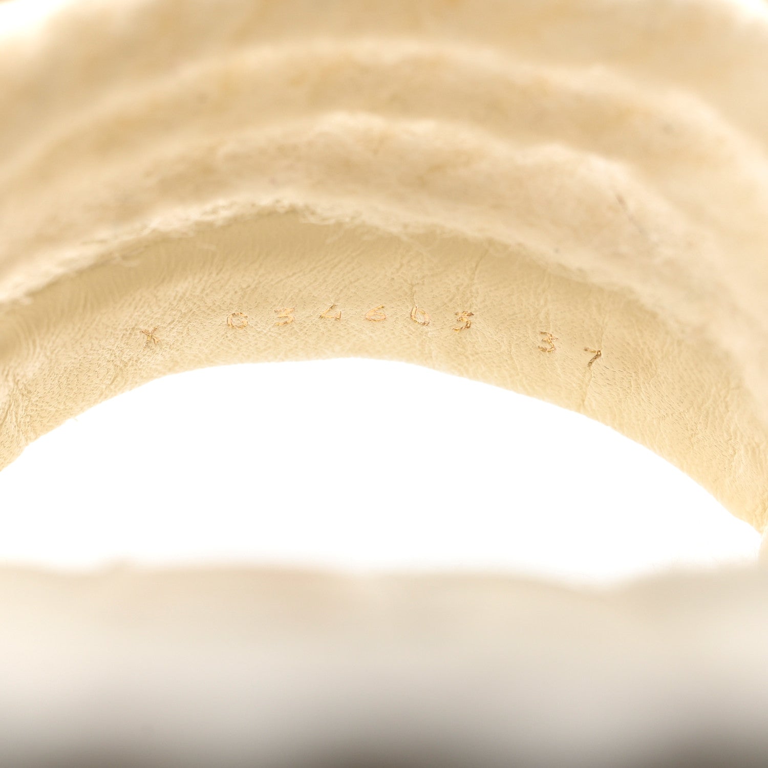 Chanel Cord Lambskin Quilted Logo Mules 37 Ivory 7 of 8