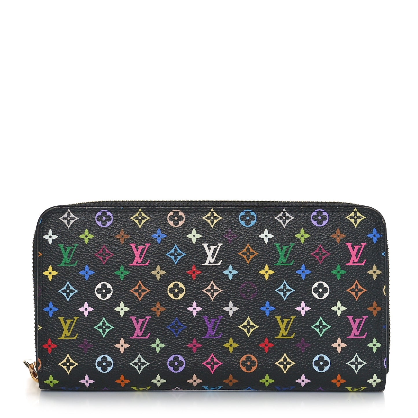 Monogram Multicolor Zippy Wallet Black Grenade
