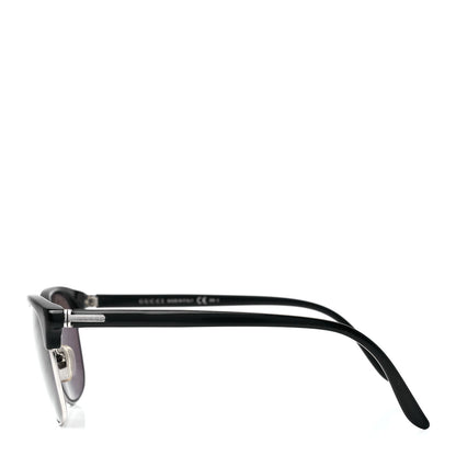 Gucci Acetate Metal Rectangle Sunglasses GG 2227/S Black 3 of 7