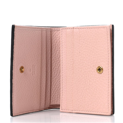 Gucci Cellarius Calfskin Blind for Love Animalier Card Case Perfect Pink 5 of 7