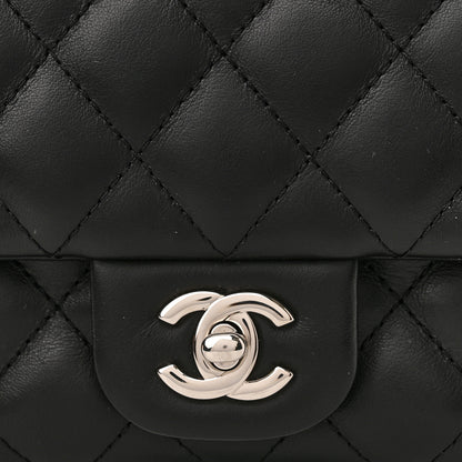 Chanel Calfskin Quilted CC Uniform Flap Belt Bag Black 8 of 11